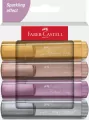 Zakreślacz metaliczny 4 kolory FABER CASTELL - tantis.pl