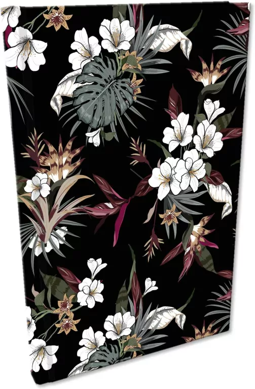 Notes A5 kratka Soft Touch Tropikalne Kwiaty - tantis.pl