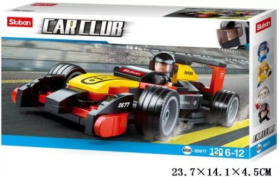 Klocki Sluban Klub Moto Bolid 120el. 122665 GAZELO - tantis.pl