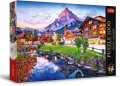 Puzzle 1000. Alpejskie miasteczko Szwajcaria. 10854 - tantis.pl