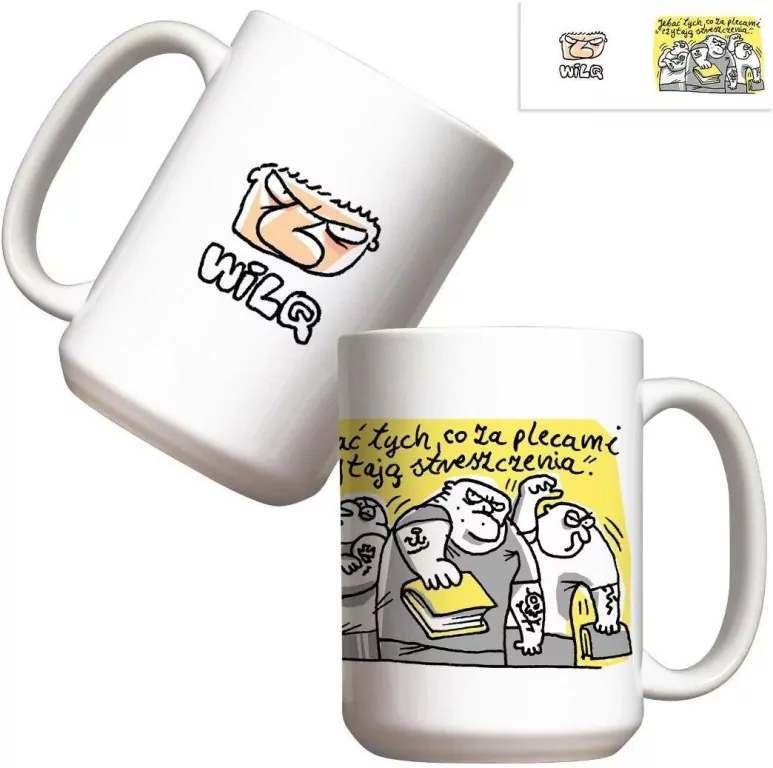 Kubek - Wilq Nie czytam streszczeń! 440ml - tantis.pl