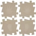 Mata podłogowa sensoryczna 16 el. Magic Set Beż - tantis.pl