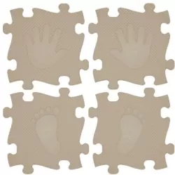 Mata podłogowa sensoryczna 16 el. Magic Set Beż