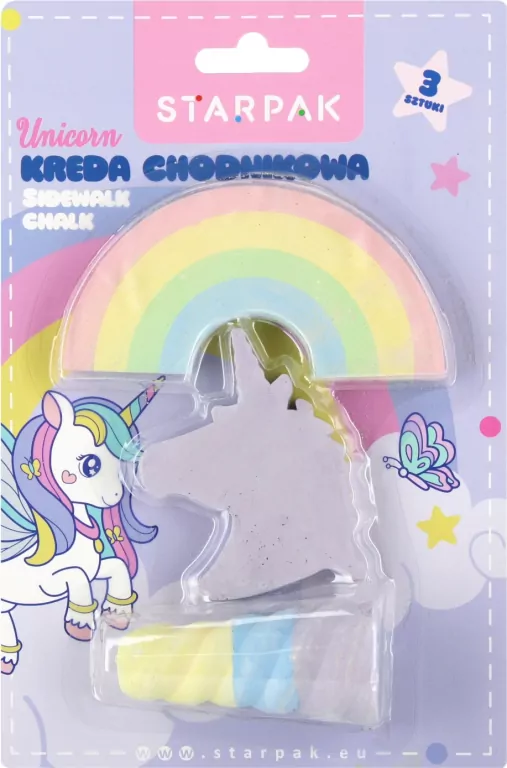Kreda chodnikowa Unicorn 3szt - tantis.pl