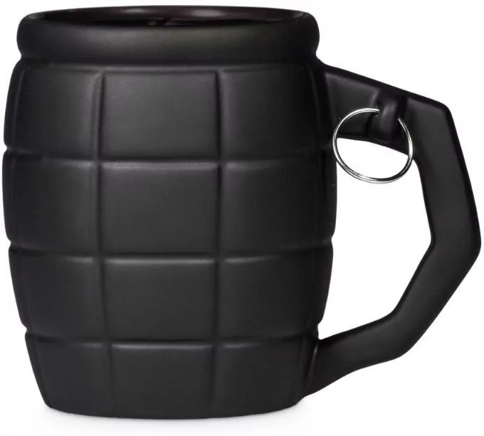 Kubek Granat czarny 450ml - tantis.pl