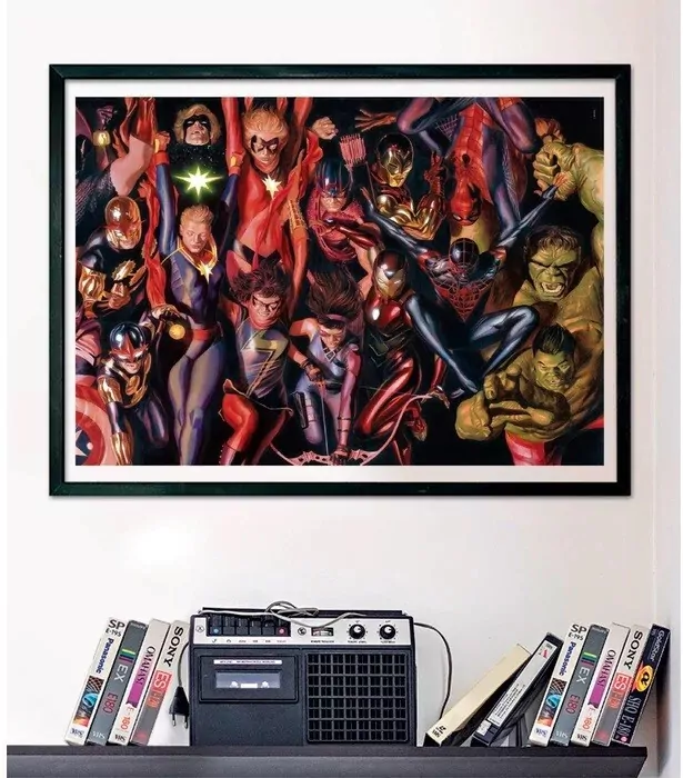 Puzzle 1000. Brief Case Marvel 2022. 39675 - tantis.pl