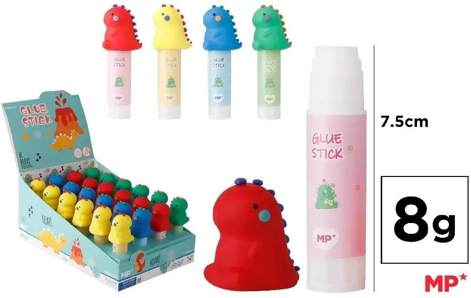Klej w sztyfcie Dinozaury 8g. 24 sztuki - tantis.pl
