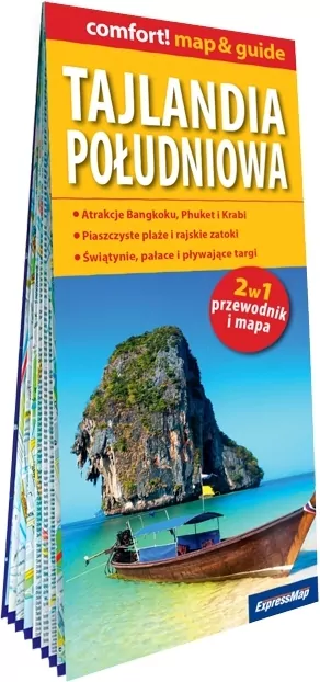 Tajlandia południowa 2w1 Comfort! map & guide - tantis.pl