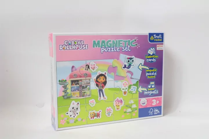 Trefl. Puzzle magnetyczne. Poznaj świat Gabi - tantis.pl