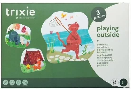 Puzzle 3w1 Zabawa na dworze - tantis.pl