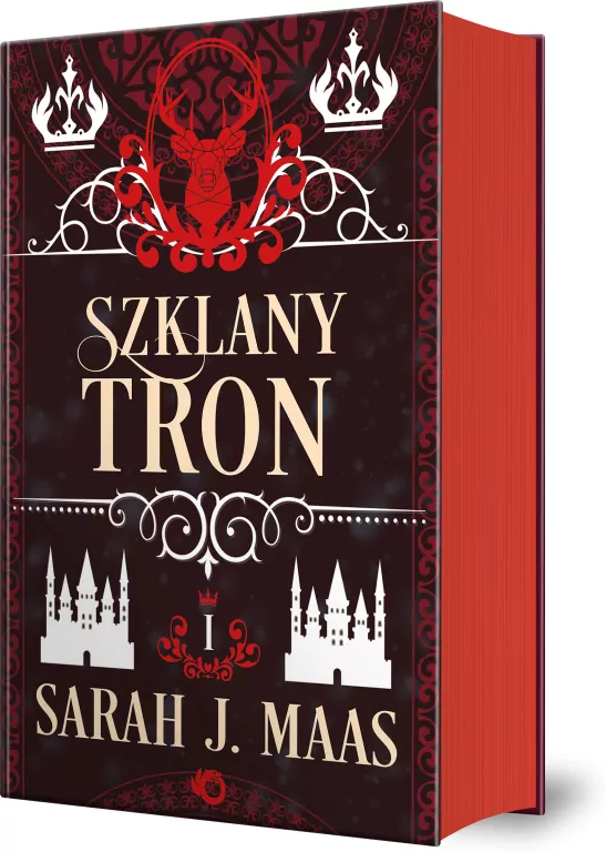 Szklany tron. Tom 1 (barwione brzegi) - tantis.pl