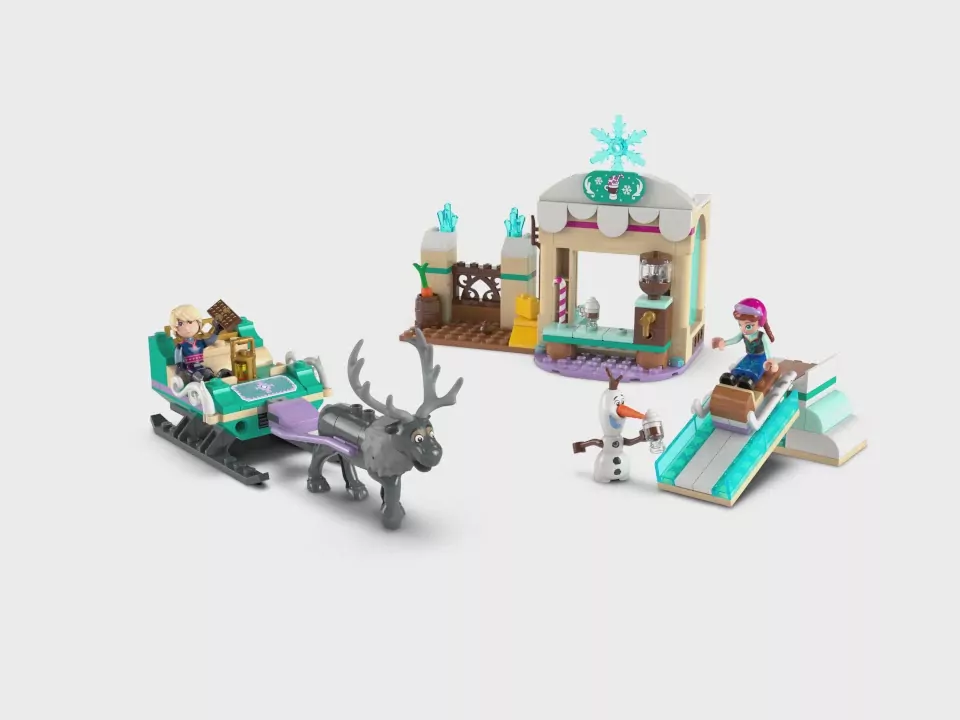 LEGO® Przygoda na sankach Anny 43256 - tantis.pl