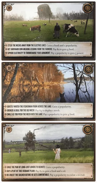 Scythe karty promocyjne Nowe karty spotkań - tantis.pl