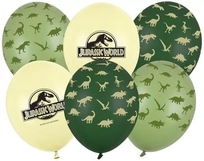 Balony Jurassic World 30cm - tantis.pl