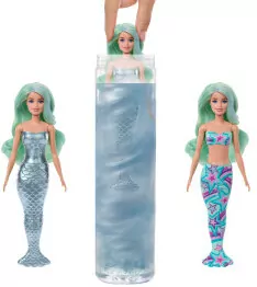 Barbie Color Reveal. Lalka Morskie syrenki, mix - tantis.pl