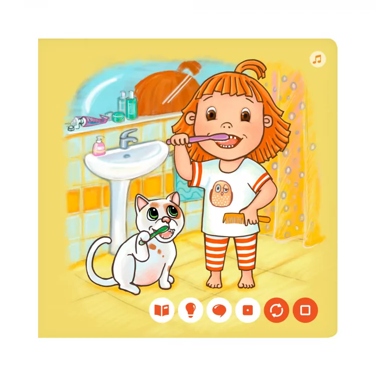 Codzienne czynności. Czytaj z Albikiem - tantis.pl