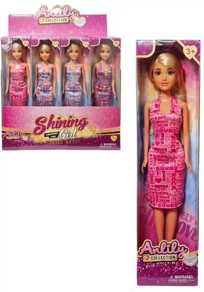 Lalka w letniej sukience MIX - tantis.pl