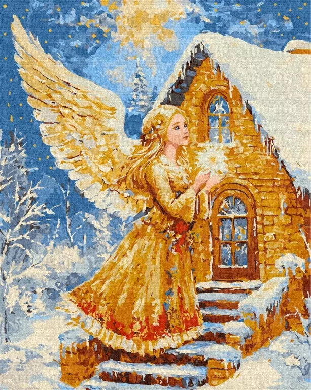 Malowanie po numerach - Skrzydła światła 40x50cm - tantis.pl