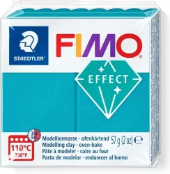 Masa termoutwardzalna Fimo 57g turkusowy metal