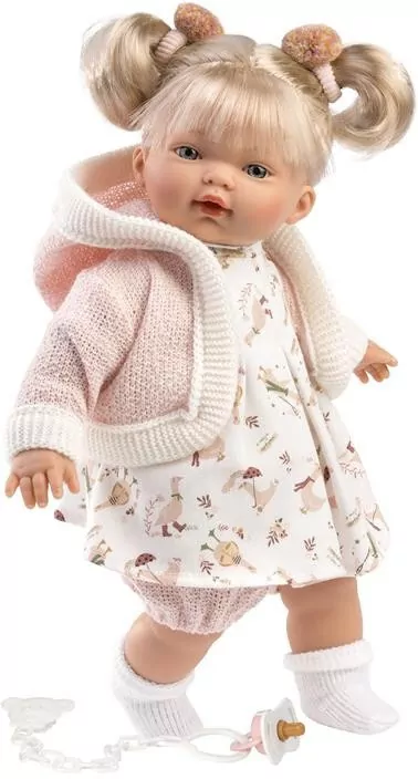 Płacząca lalka 33cm. Roberta - tantis.pl