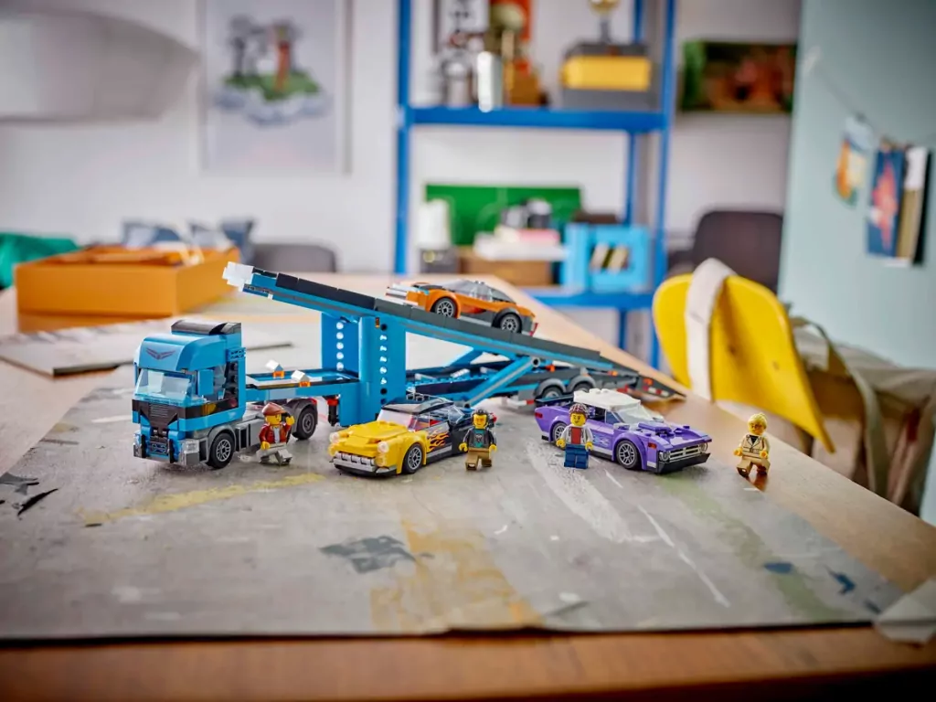 LEGO® City. Laweta z samochodami sportowymi. 60408 - tantis.pl