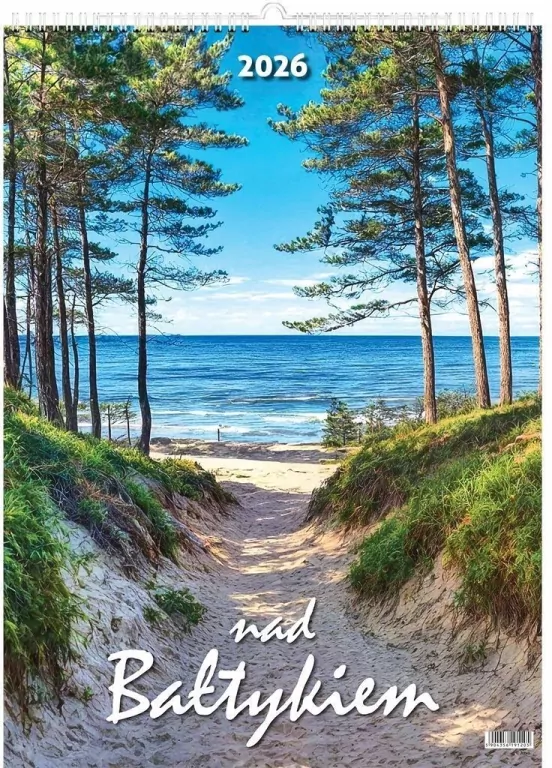 Kalendarz 2026 wieloplanszowy nad Bałtykiem - tantis.pl