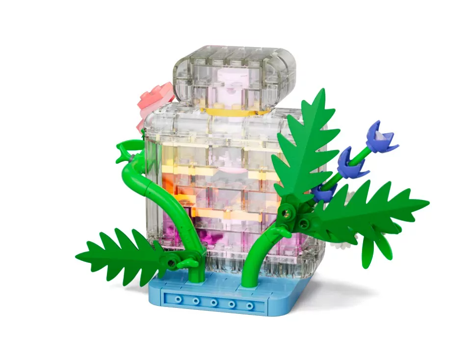 LEGO® Flakon perfum z kwiatową ozdobą 31383 - tantis.pl