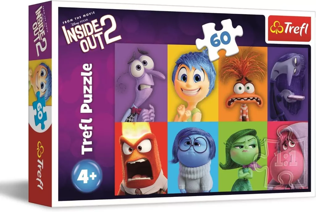 Trefl. Puzzle 60. Poznaj swoje emocje - tantis.pl