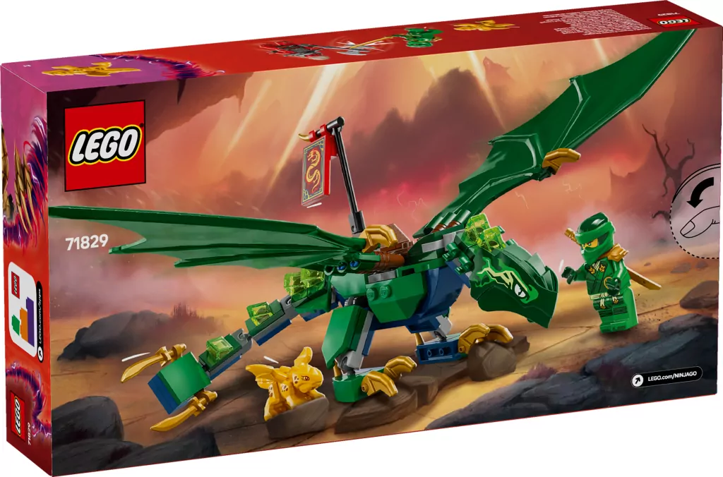 LEGO® Ninjago. Zielony leśny smok Lloyda 71829 - tantis.pl