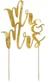 Topper na tort Mr&Mrs 25,5cm - tantis.pl