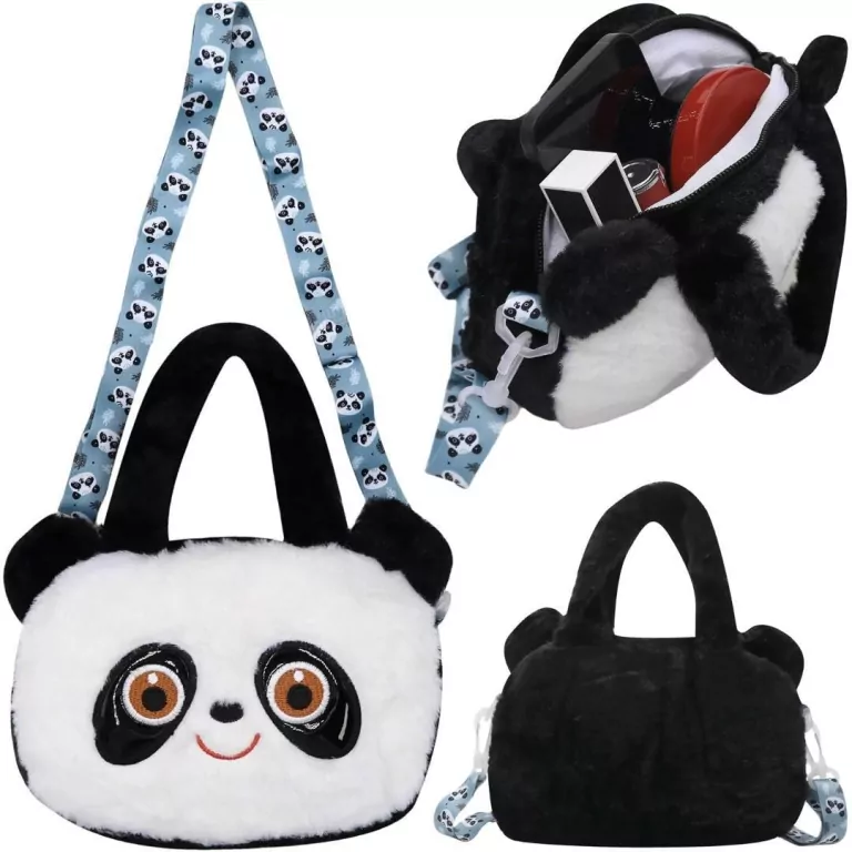 Torebka pluszowa panda - tantis.pl