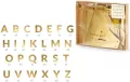 Baner Alfabet złoty 14cm - tantis.pl