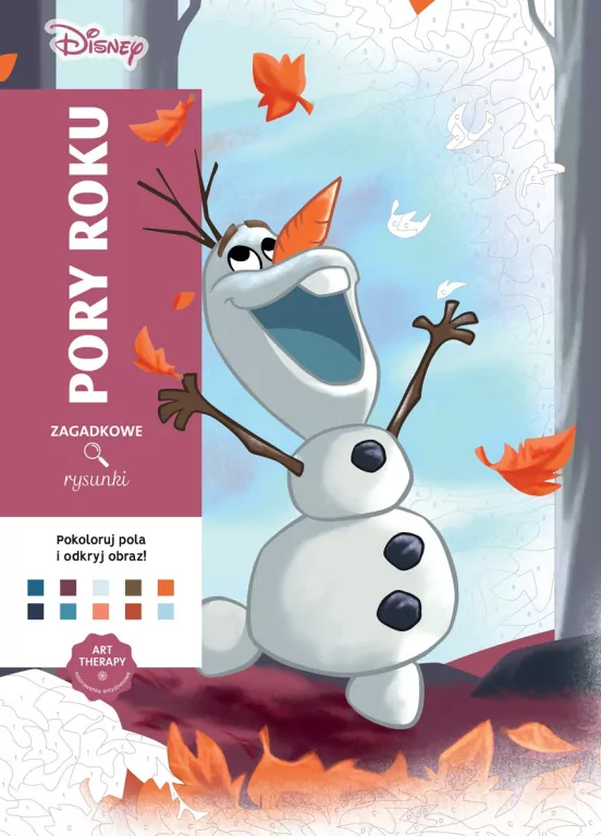 Pory roku. Disney kolorowanka antystresowa - tantis.pl