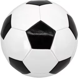 Piłka nożna biało-czarna R.5