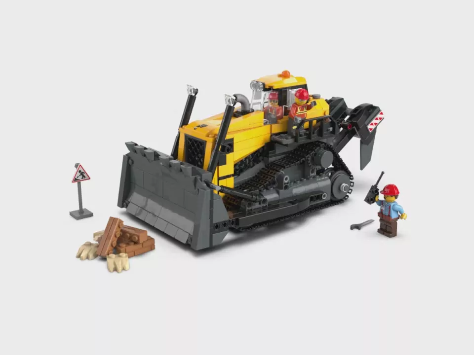 LEGO® City. Żółty buldożer 60466 - tantis.pl