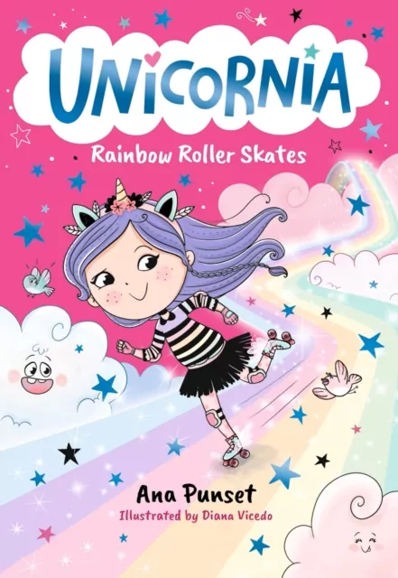 Unicornia: Rainbow Roller Skates - tantis.pl