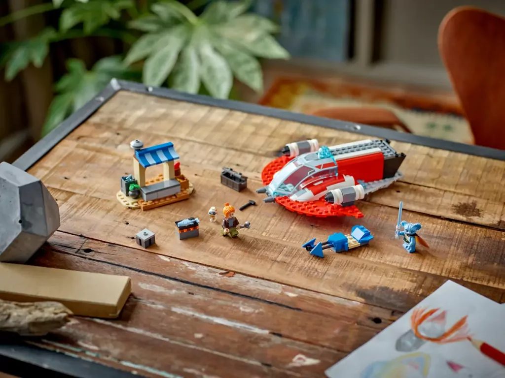 LEGO® Star Wars™.  Karmazynowy Jastrząb 75384 - tantis.pl