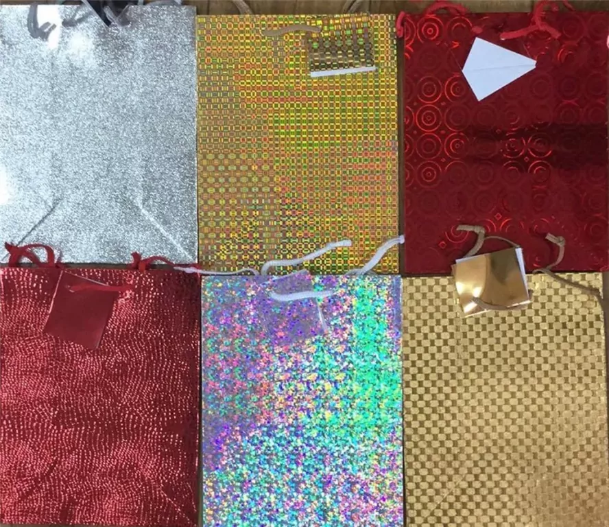 Torebka ozdobna hologram PL-2h mix - tantis.pl