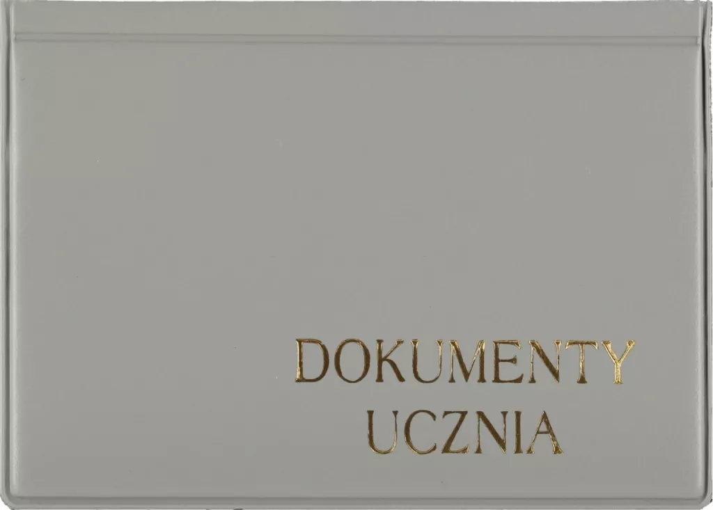 OKLADKA NA DOKUM UCZNIA NOWE STAND KM PLASTIK - tantis.pl