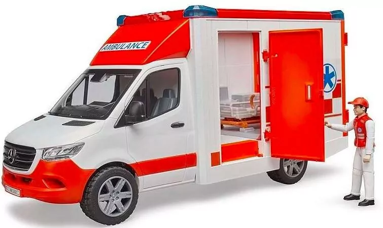 MB Sprinter Ambulans z figurką ratownika - tantis.pl