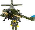 Klocki konstrukcyjne Alleblox Military 96-104 elementy, mix - tantis.pl