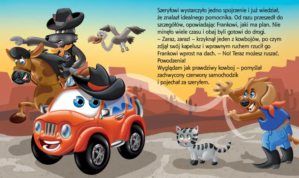 Na Dzikim Zachodzie. Samochodzik Franek - tantis.pl