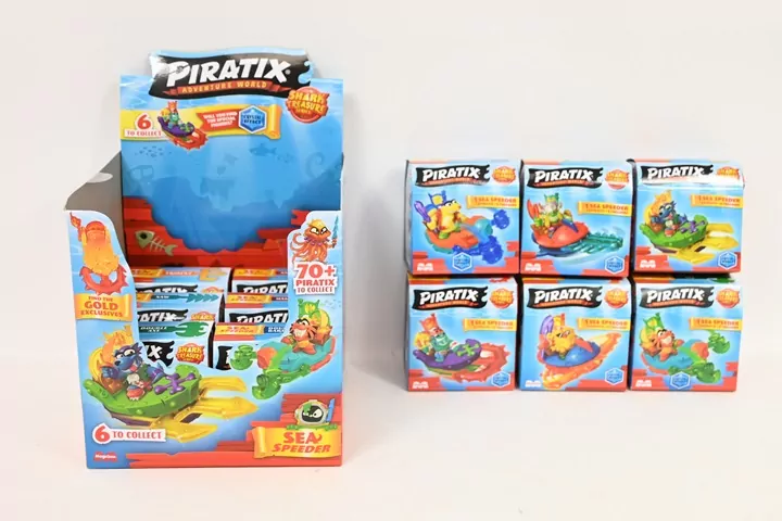 Piratix Shark Treasure Sea Speeder 1szt.mix - tantis.pl