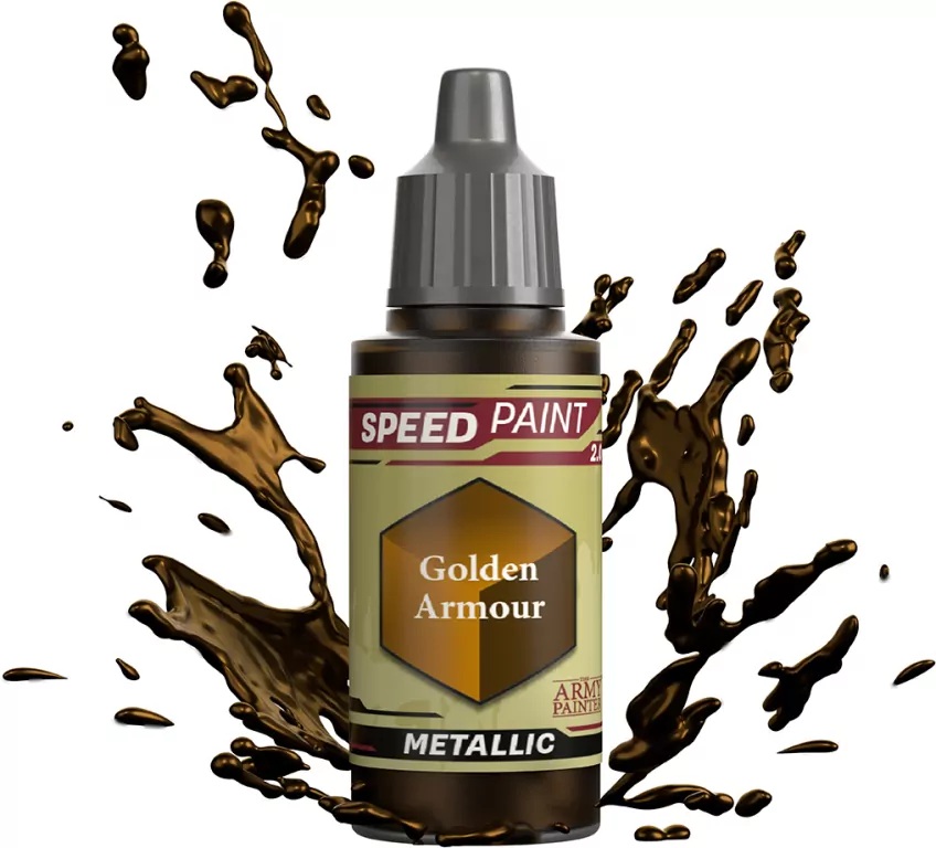The Army Painter: Speedpaint 2.0 - Golden Armour - tantis.pl
