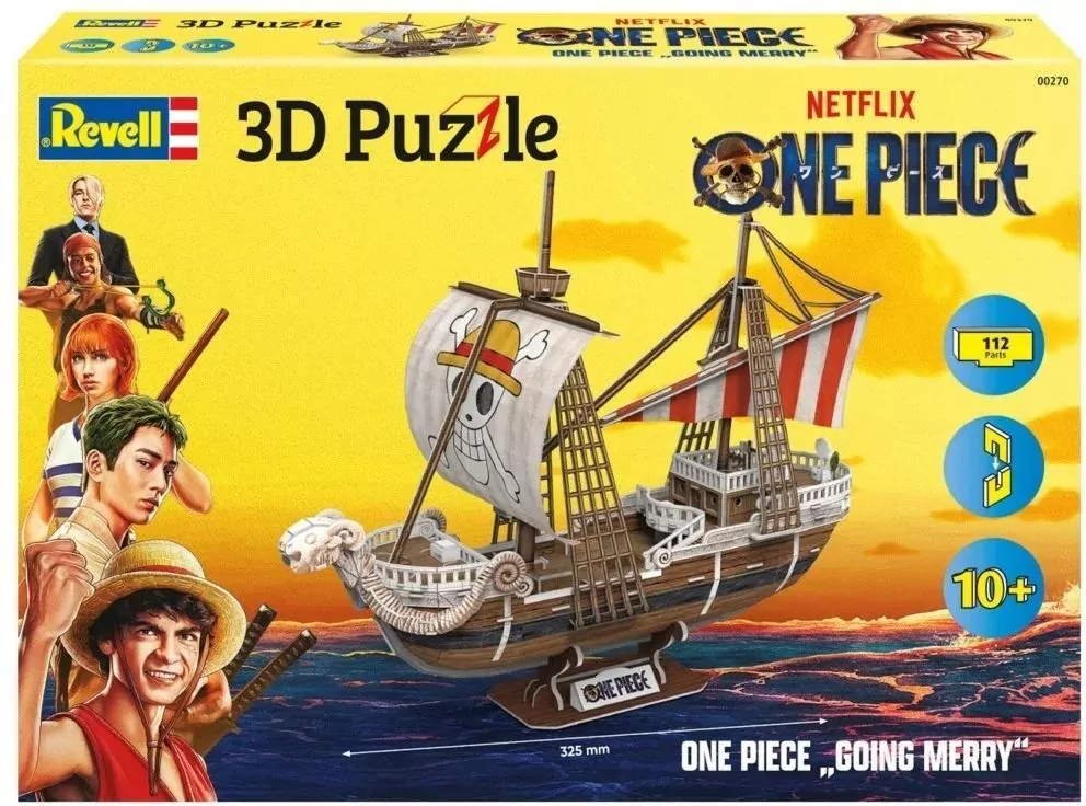 Revell Puzzle 3D One Piece Flying Lamb - tantis.pl