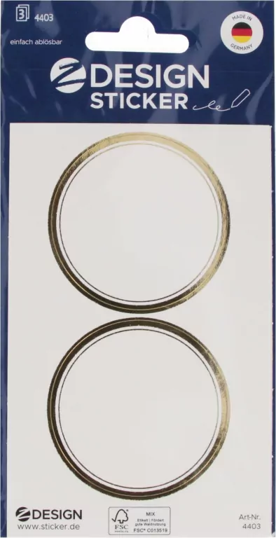 NAKLEJ RAMKA OKR ZLO 80X160 4403 ZF B/C - tantis.pl