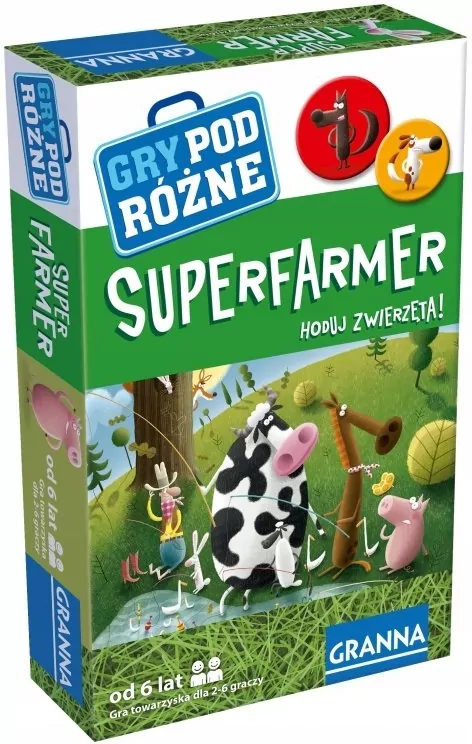 Superfarmer. Gry podróżne - tantis.pl
