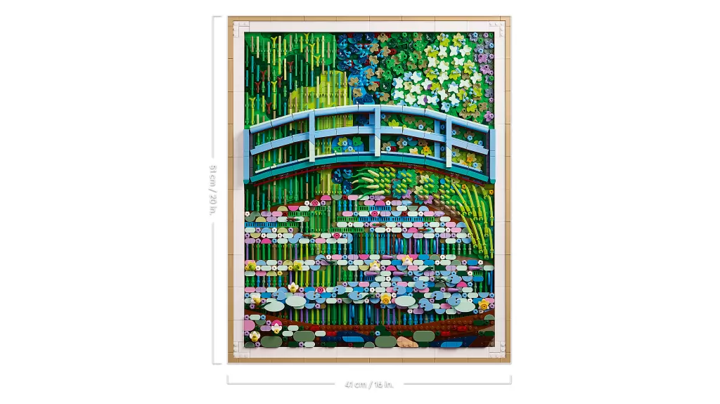 LEGO® Claude Monet — Most nad stawem z liliami wodnymi 31220 - tantis.pl