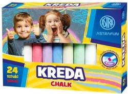 Astra. Kreda tablicowa Fun, 24 sztuk