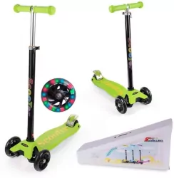 Hulajnoga trójkołowa balansowa regulowana led